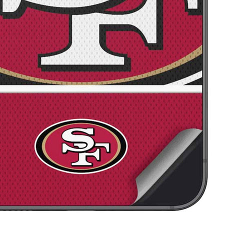 NFL San Francisco 49ers Zone Block Galaxy S25 Plus Skin