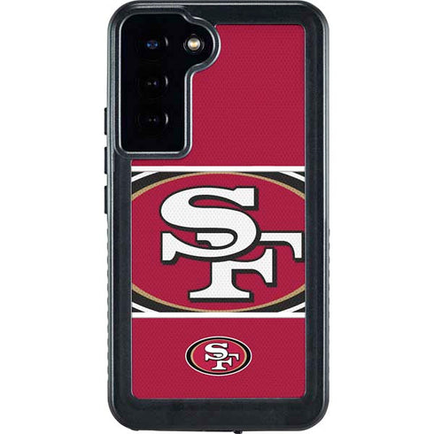 NFL San Francisco 49ers Zone Block Galaxy S24 Plus Waterproof Case