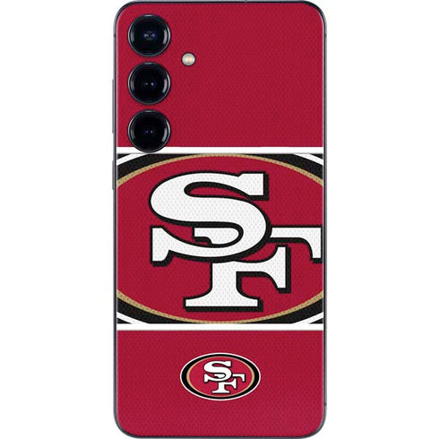 NFL San Francisco 49ers Zone Block Galaxy S24 Skin