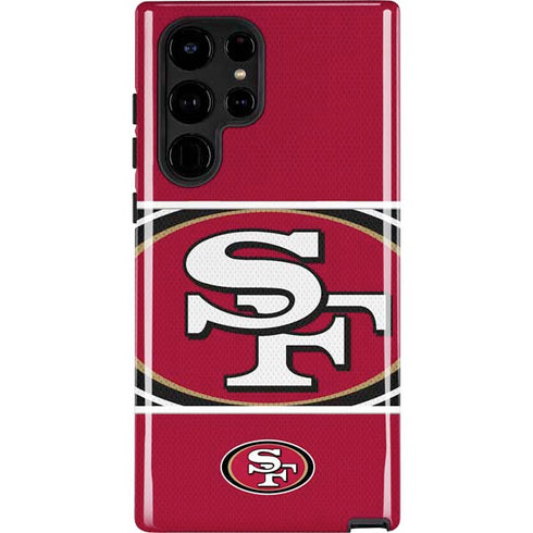 NFL San Francisco 49ers Zone Block Galaxy S25 Ultra Impact Case