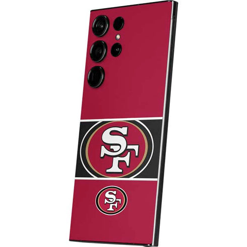 NFL San Francisco 49ers Zone Block Galaxy S25 Ultra Skin