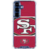 NFL San Francisco 49ers Zone Block Galaxy S25 Clear Case