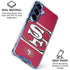 NFL San Francisco 49ers Zone Block Galaxy S25 Clear Case