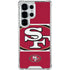 NFL San Francisco 49ers Zone Block Galaxy S25 Ultra Clear Case