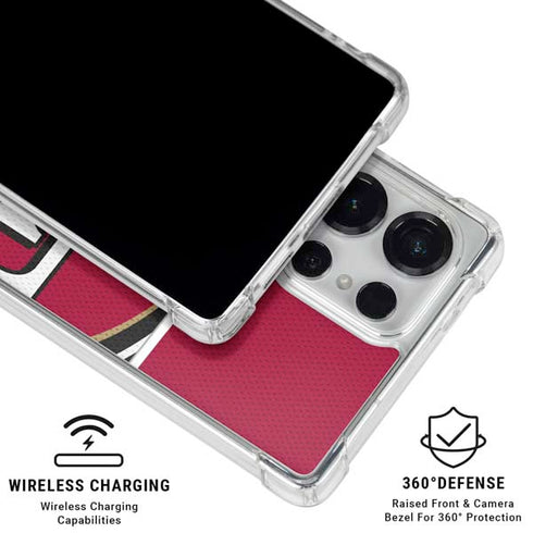 NFL San Francisco 49ers Zone Block Galaxy S25 Ultra Clear Case