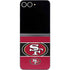 NFL San Francisco 49ers Zone Block Galaxy Z Flip6 Skin