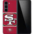 NFL San Francisco 49ers Zone Block Galaxy Z Fold5 5G Skin