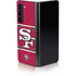 NFL San Francisco 49ers Zone Block Galaxy Z Fold5 5G Skin