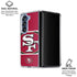 NFL San Francisco 49ers Zone Block Galaxy Z Fold6 Clear Case