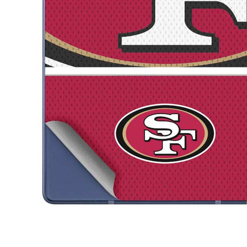 NFL San Francisco 49ers Zone Block Galaxy Z Fold6 Skin