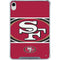 NFL San Francisco 49ers Zone Block iPad 11th Gen (2025) Clear Case