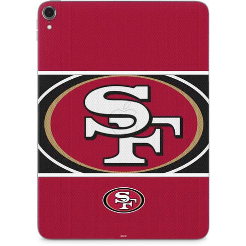NFL San Francisco 49ers Zone Block Apple iPad Pro Skin