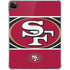 NFL San Francisco 49ers Zone Block iPad Pro 11in (2024) Clear Case