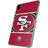 NFL San Francisco 49ers Zone Block iPad Pro 11in (2024) Clear Case