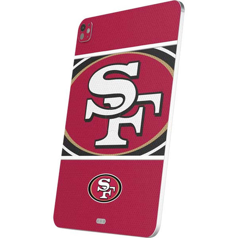 NFL San Francisco 49ers Zone Block iPad Pro 13in M4 (2024) Skin