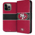 NFL San Francisco 49ers Zone Block iPhone 14 Pro Max Folio Case
