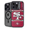 NFL San Francisco 49ers Zone Block iPhone 14 Pro Max Kickstand Case