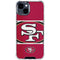 NFL San Francisco 49ers Zone Block iPhone 15 Clear Case
