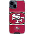 NFL San Francisco 49ers Zone Block iPhone 15 Clear Case