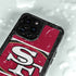 NFL San Francisco 49ers Zone Block iPhone 15 Pro Waterproof Case