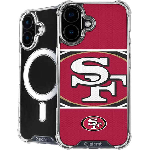 NFL San Francisco 49ers Zone Block iPhone 16 MagSafe Case