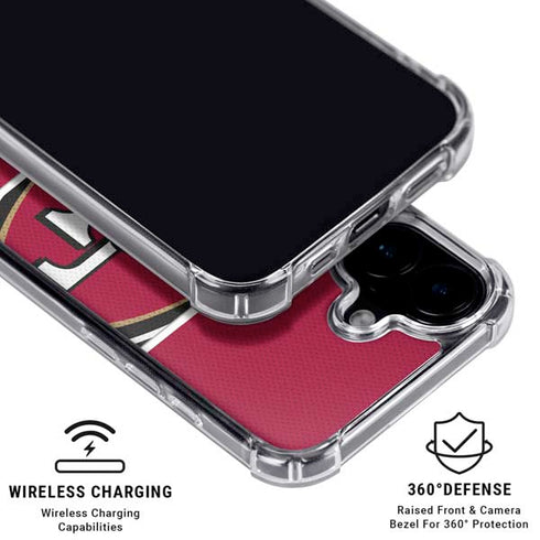 NFL San Francisco 49ers Zone Block iPhone 16 MagSafe Case