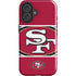 NFL San Francisco 49ers Zone Block iPhone 16 Plus Impact Case