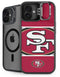 NFL San Francisco 49ers Zone Block iPhone 16 Plus Kickstand Case