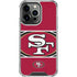 NFL San Francisco 49ers Zone Block iPhone 16 Pro Clear Case