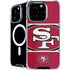 NFL San Francisco 49ers Zone Block iPhone 16 Pro MagSafe Case