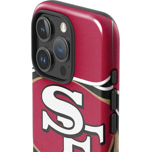 NFL San Francisco 49ers Zone Block iPhone 16 Pro Max Impact Case