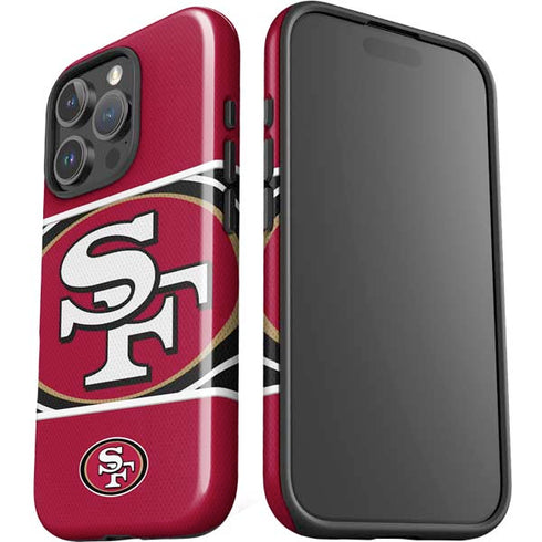 NFL San Francisco 49ers Zone Block iPhone 16 Pro Max Impact Case