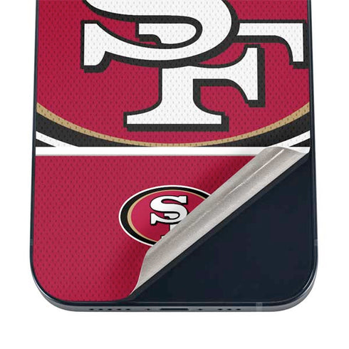 NFL San Francisco 49ers Zone Block iPhone 16 Skin