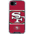 NFL San Francisco 49ers Zone Block iPhone 16e Clear Case