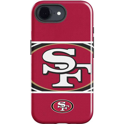 NFL San Francisco 49ers Zone Block iPhone 16e Impact Case