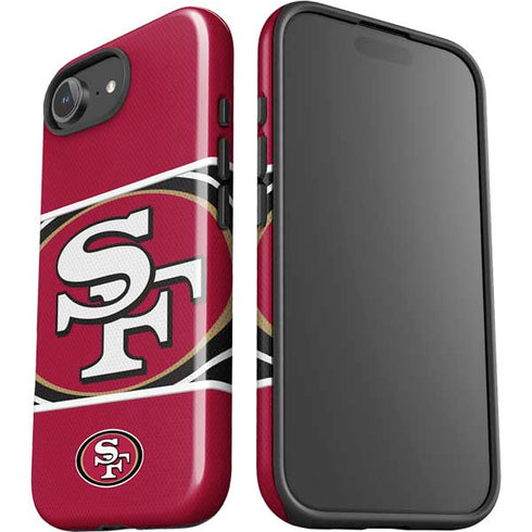 NFL San Francisco 49ers Zone Block iPhone 16e Impact Case