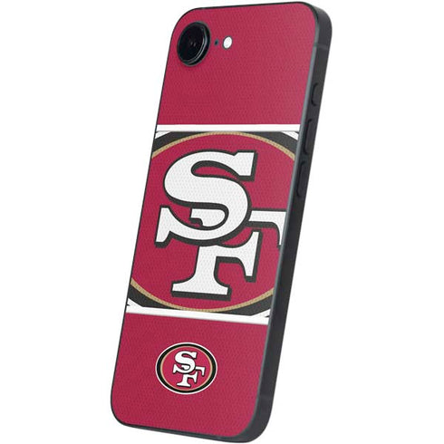 NFL San Francisco 49ers Zone Block iPhone 16e Skin