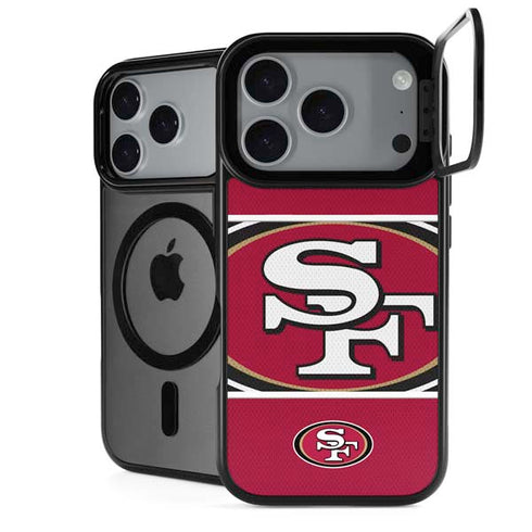 NFL San Francisco 49ers Zone Block iPhone 18 Pro Kickstand Case