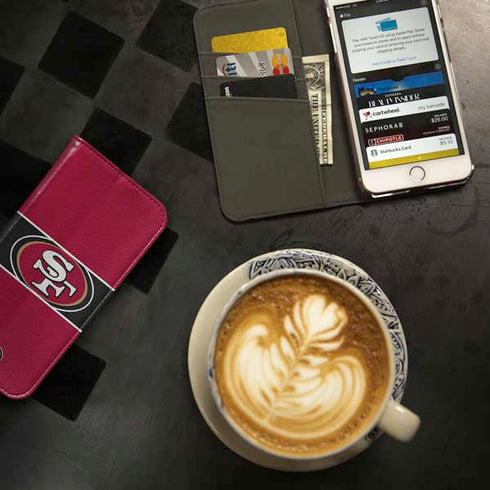 NFL San Francisco 49ers Zone Block iPhone 7 Folio Case