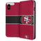 NFL San Francisco 49ers Zone Block iPhone 8 Folio Case