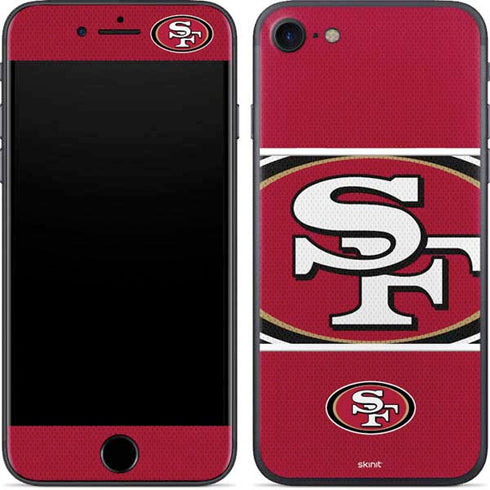 NFL San Francisco 49ers Zone Block iPhone 8 Skin