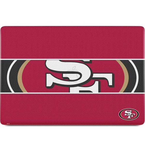 NFL San Francisco 49ers Zone Block MacBook Skins