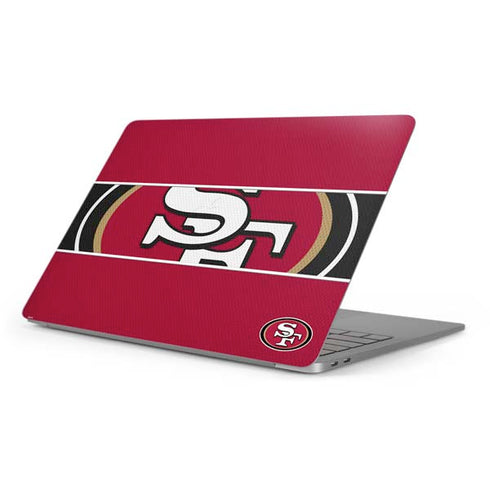 NFL San Francisco 49ers Zone Block Apple MacBook Pro 16-inch Skin