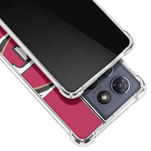 NFL San Francisco 49ers Zone Block Moto G 5G (2025) Clear Case