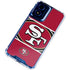 NFL San Francisco 49ers Zone Block Moto G 5G (2024) Clear Case