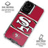 NFL San Francisco 49ers Zone Block Moto G Power 5G (2024) Clear Case