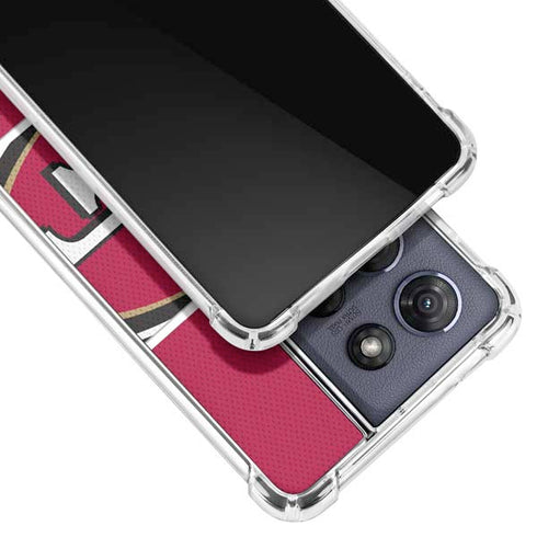 NFL San Francisco 49ers Zone Block Moto G Stylus 5G (2025) Clear Case