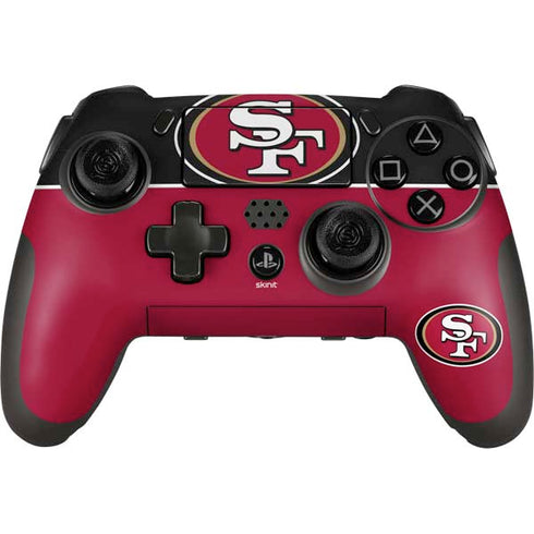 NFL San Francisco 49ers Zone Block PlayStation Scuf Vantage 2 Controller Skin