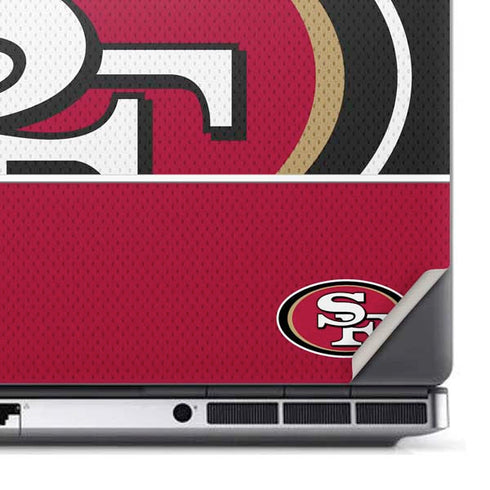 NFL San Francisco 49ers Zone Block Dell Precision Skin