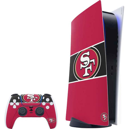 NFL San Francisco 49ers Zone Block PlayStation PS5 Skins